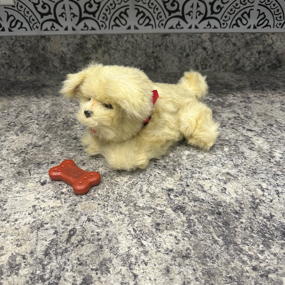 2003 FurReal Friends Dog Interactive Hasbro Toy Vintage Tan Puppy